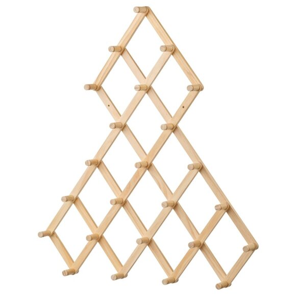 New ! Ikea VINTERFINT Alternative Christmas Tree Wall Decoration Solid Pine Wood - Picture 2 of 6